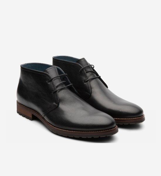 Rubber Patent Leather Chukka Boots Dixon Men's Chukka Boots In