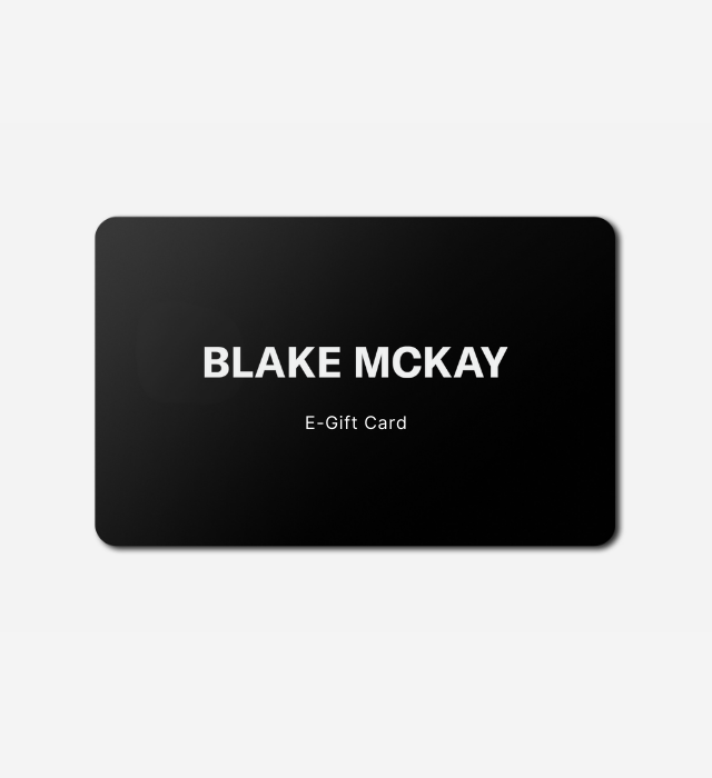 GIFT CARD BLAKE MCKAY
