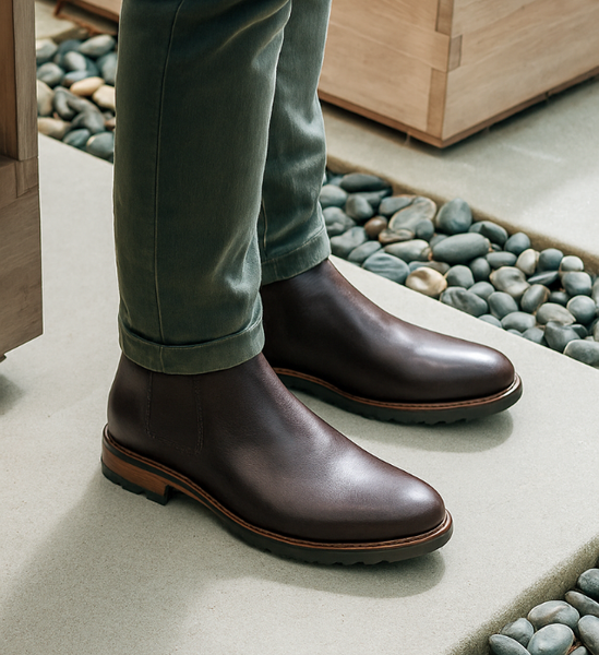 DAVIDSON TAUPE SUEDE BLAKE MCKAY