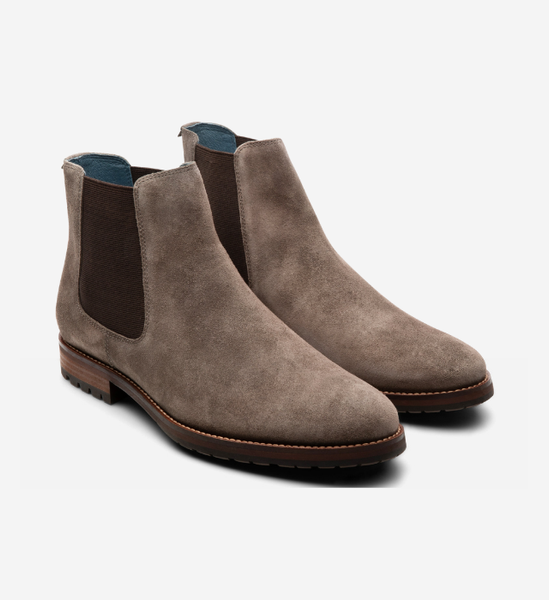 DAVIDSON TAUPE SUEDE BLAKE MCKAY