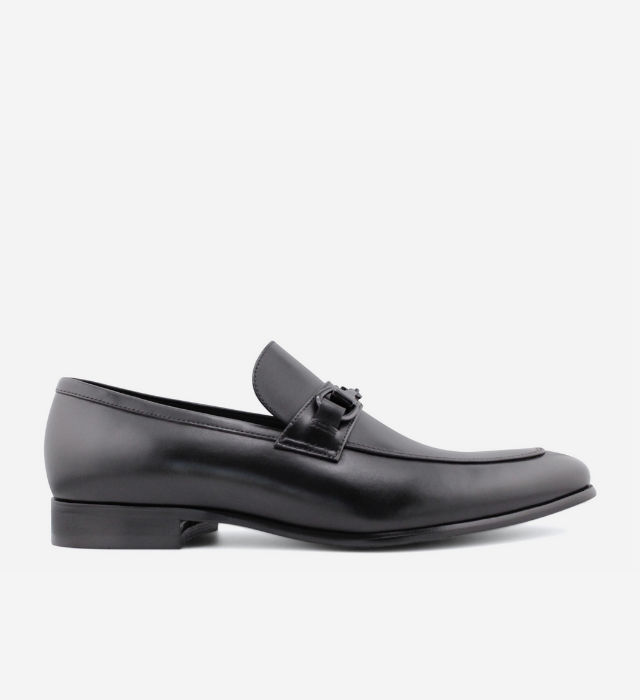 Dylan bit loafer in Black