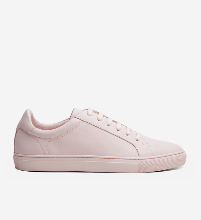 Jay leather sneaker in Blush