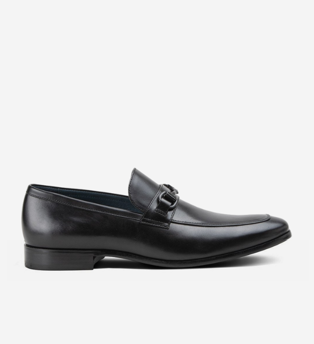 Savine bit loafer in Black