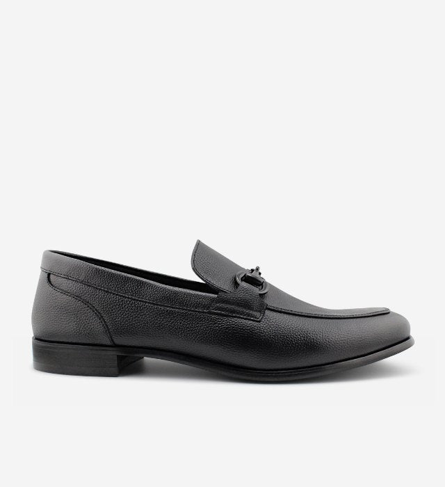 Niko bit loafer in Black