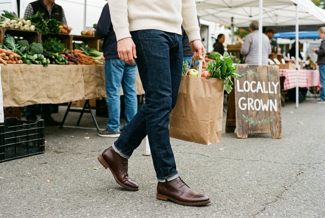The Dixon in brown, worn