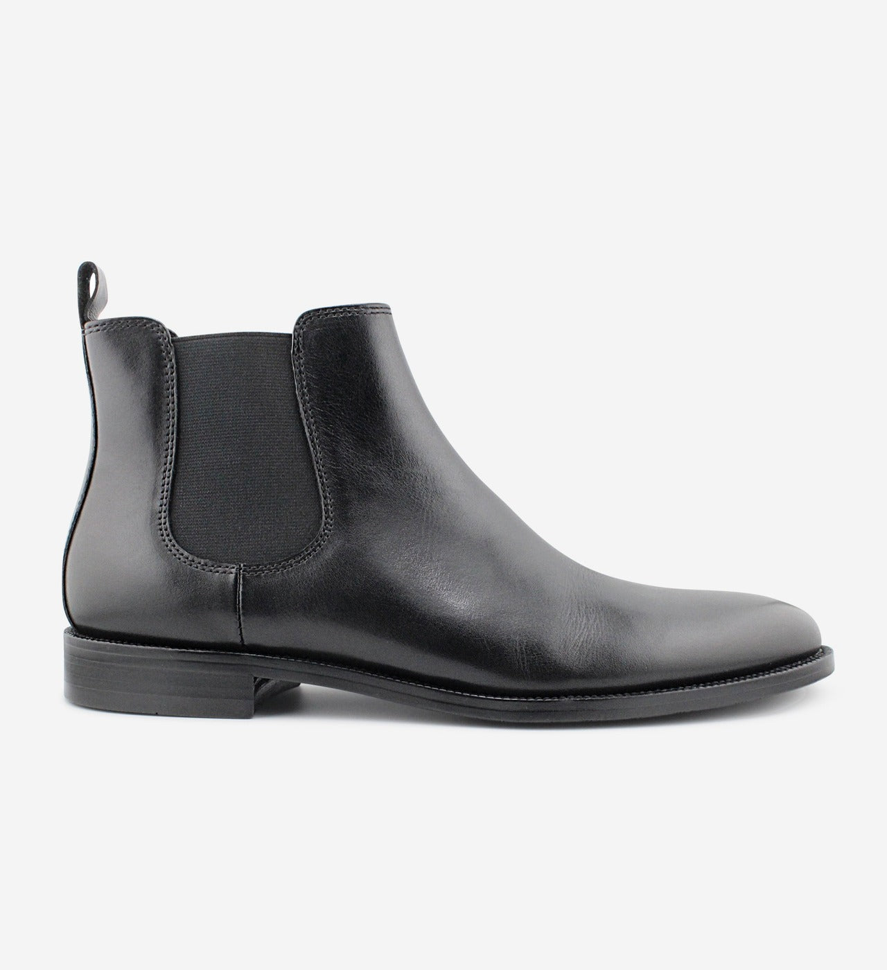 Stewart chelsea boot in Black / Black